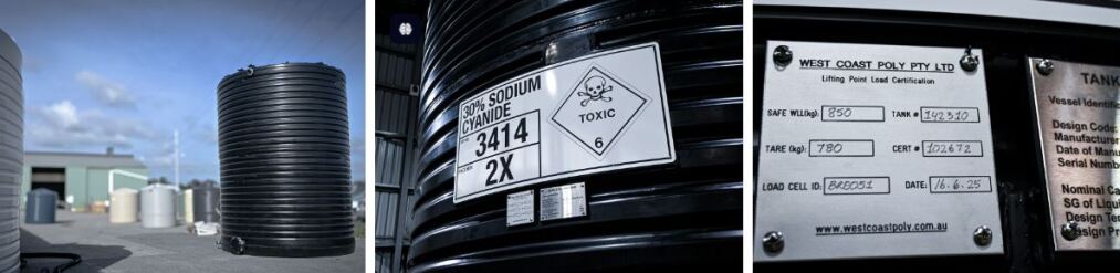 در این تصویر یک نمودار مقایسه‌ای دیده می‌شود که نشان می‌دهد ماده غیرسیانیدی جدید توانسته است ریکاوری بیشتری نسبت به سدیم سیانید ارائه دهد. این تصویر نشان‌دهنده بهبود راندمان و کاهش زمان لیچینگ است.